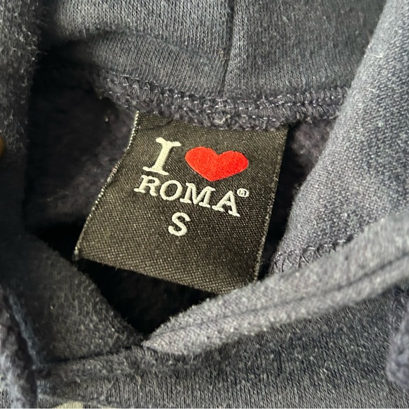 🏖️UNIVERSITA ROMA navy blue hoodie🏖️ - Picture 3 of 4